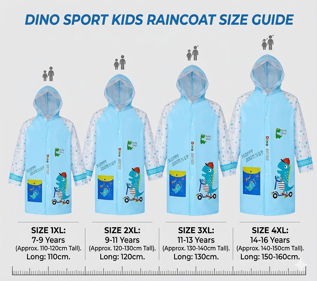KIDS Waterproof Raincoat