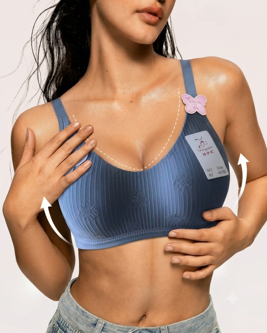 Luxury Floral Comfort Bra