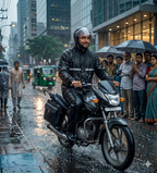 Men's Waterproof Raincoat Set (XL)