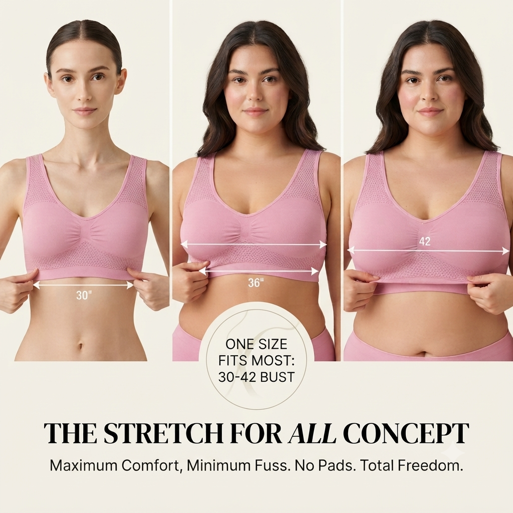 Soft Touch Seamless Bra ( Set of 3 ) Free Size