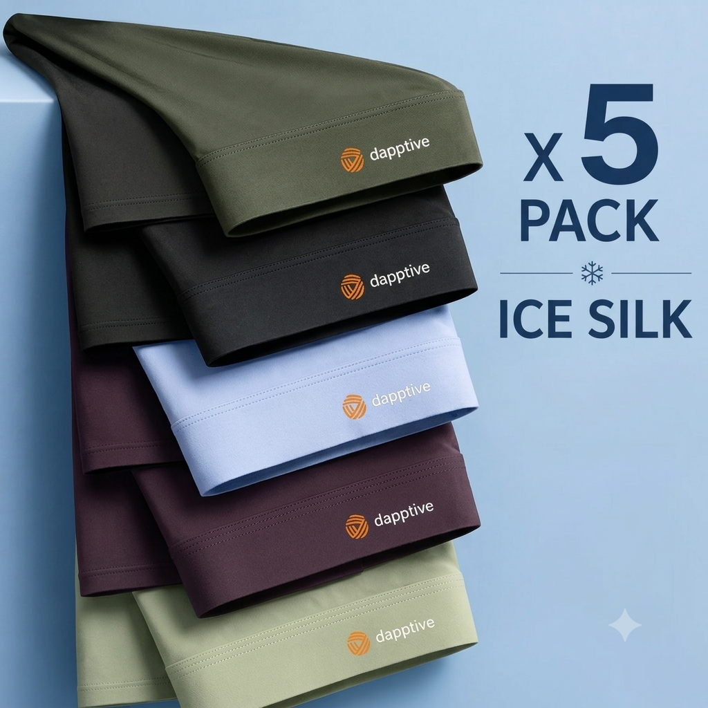 Men’s Luxury Ice Silk Underwear Combo ( set of 05)
