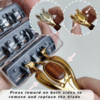 Royal-Edge 6-Layer Premium Shaving Razor with 6 Heads