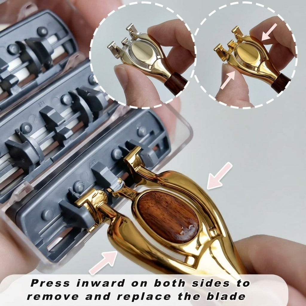 Royal-Edge 6-Layer Premium Shaving Razor with 6 Heads