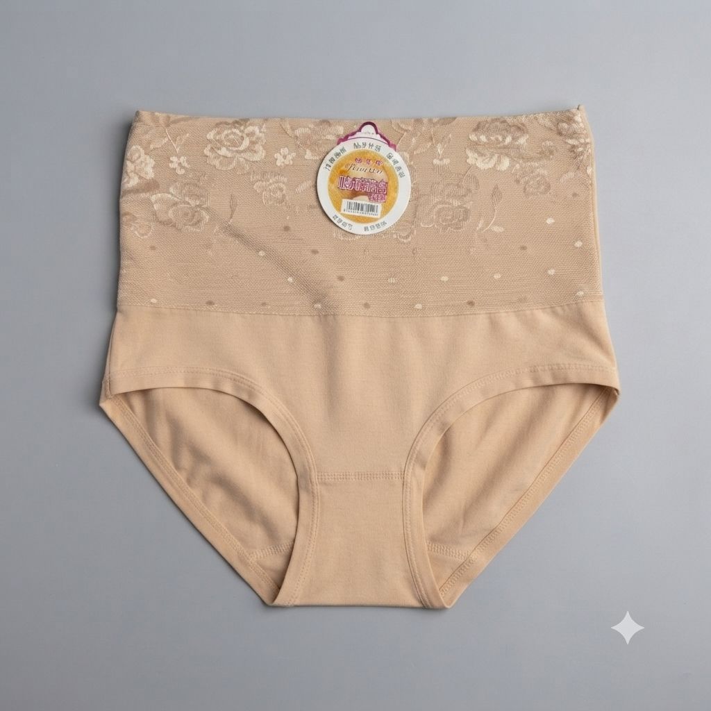 Elegant Floral Soft Fit Panty ( Set of 3 ) Free Size