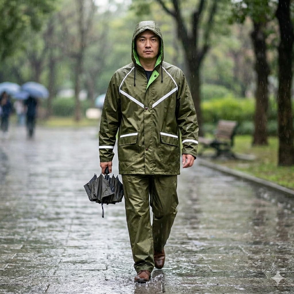 Heavy Duty RainShield Coat Set – Jacket, Pants
