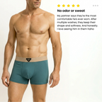 Men's Ice Silk net pattern Premium Boxer ( Set of 04 )