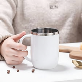 400ml Nordic Insulated Coffee Mug with Handle Lid