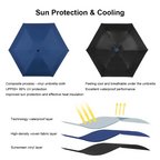 Anti UV Mini Umbrella With Premium Bag