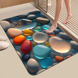 60*40cm 3D Water Absorption Non-Slip Bath Mat