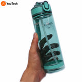 750ml Transparent Premium Water Bottle