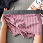 Men's Breathable Striped Premium Boxer ( Set Of 03 )