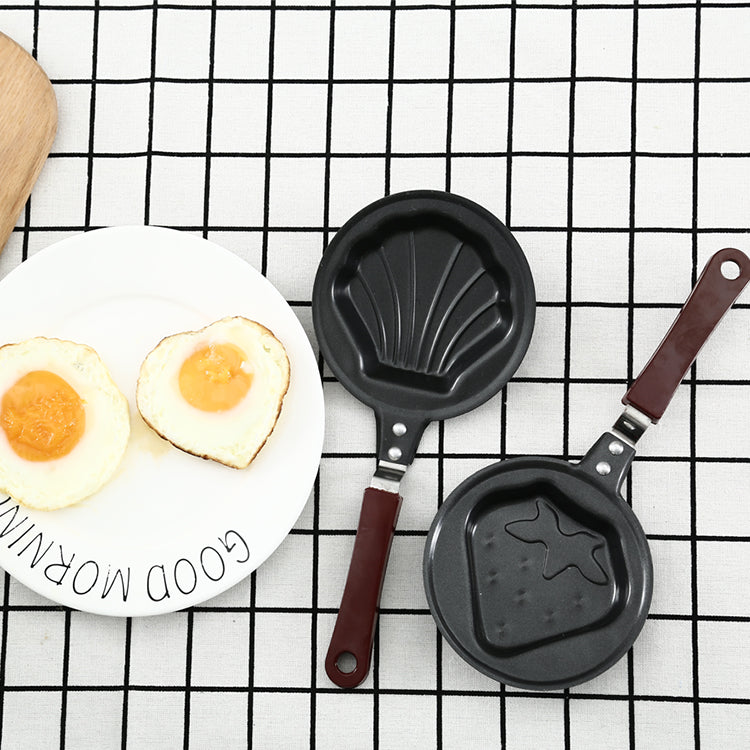 Portable Mini Frying Pan - Mini Frying Pan for Poached Eggs - Small  Household Kitchen Cookware