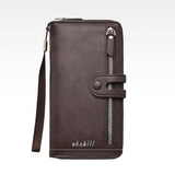 Front Zipper Style Long Wallet