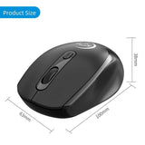 Rechargeable Dual-Mode Wireless Mute Mouse
