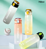 Colorful Gradient Gift designed luxury two part water bottles