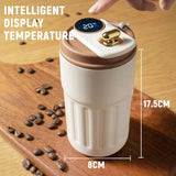 460ml Smart Thermos Coffee Cup with Digital Display