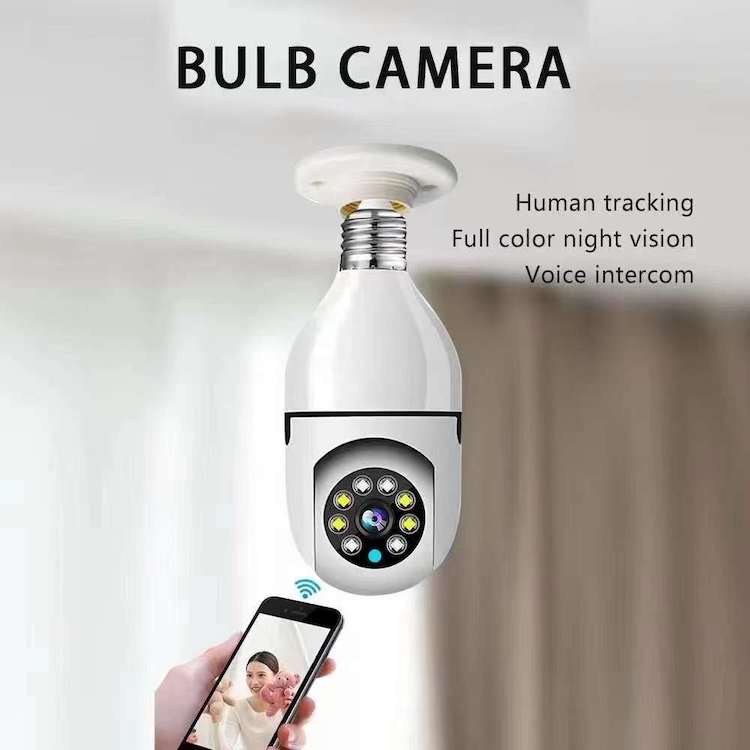 Wireless 360 Degree HD Bulb Camera