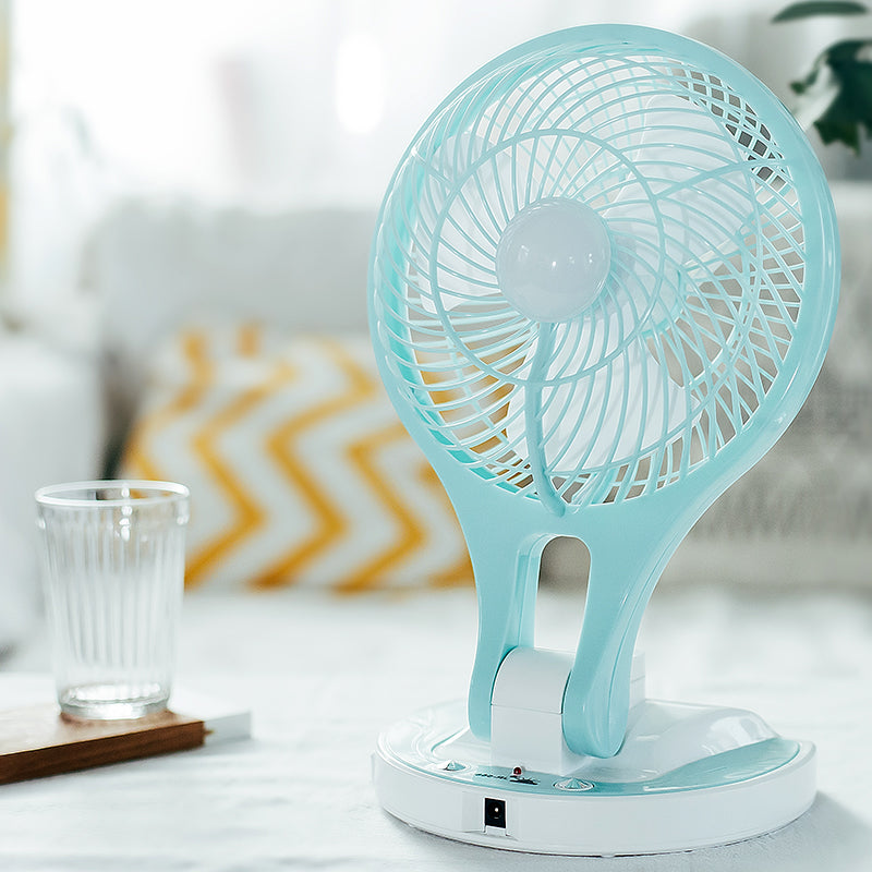 Desktop Fan With Ring Light & Wireless Charger 123009
