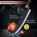 6 in 1 Premium Stainless Steel Knife Set