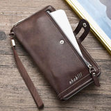 Front Zipper Style Long Wallet