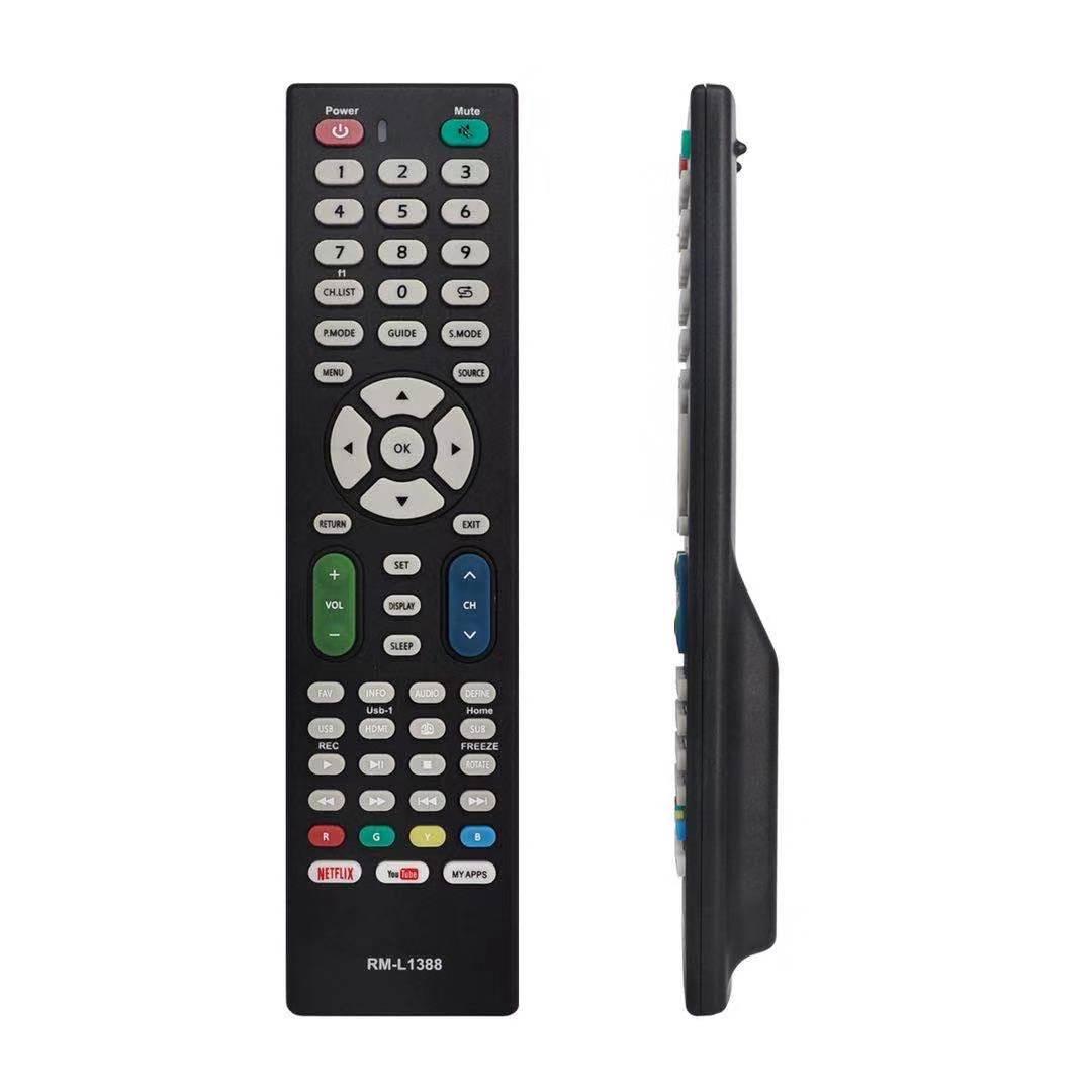 Universal TV Remote with Netflix and Youtube Buttons