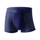 LUNBAGE Breathable Antibacterial Ice Silk Boxer (Set of 3)