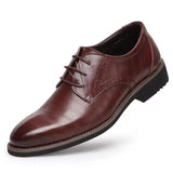 Men Classic Leather Business Formal Shoes/Brown / 38