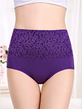 Comfortable High Waist Women's Underwear (Set of 3)