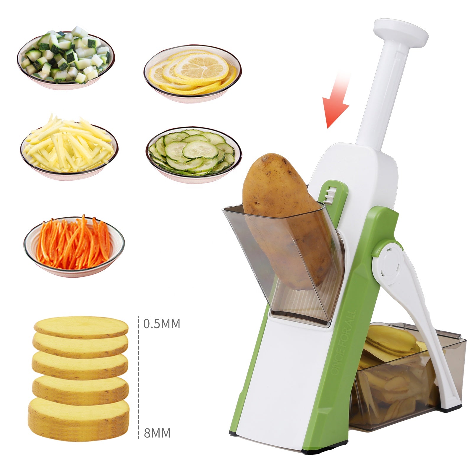 4 IN 1 Multifunctional Vegetable Cutter