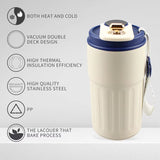 460ml Smart Thermos Coffee Cup with Digital Display