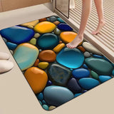 60*40cm 3D Water Absorption Non-Slip Bath Mat