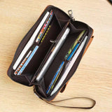 Men's New Fashion Multi-Card Slot Soft Long Wallet