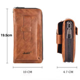 Men's New Fashion Multi-Card Slot Soft Long Wallet