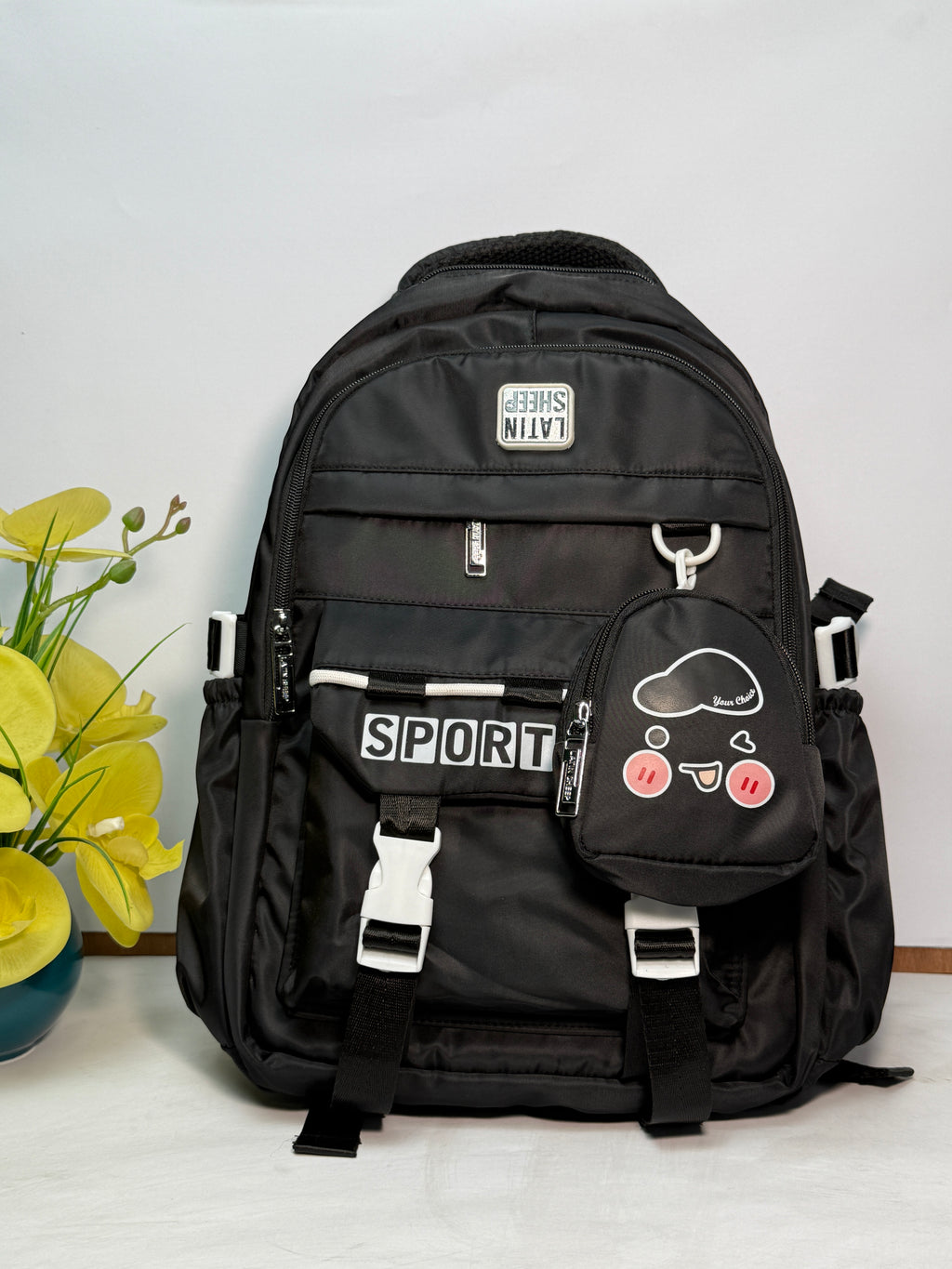 Cute Cartoon Pocket Design Kids Backpack