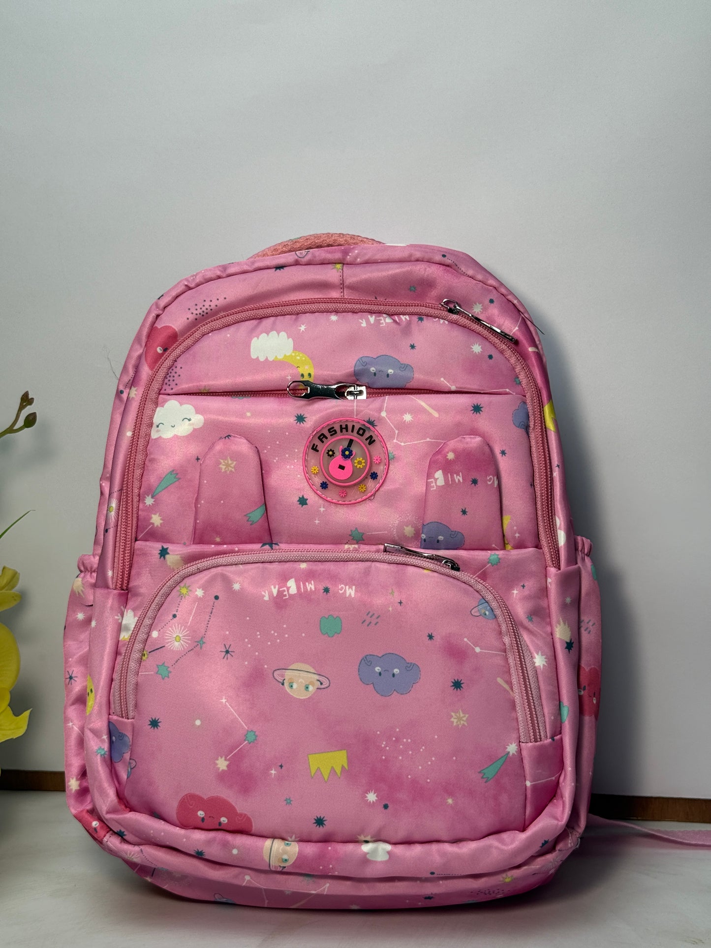 Galaxy Theme Cute Kids Backpack Bag