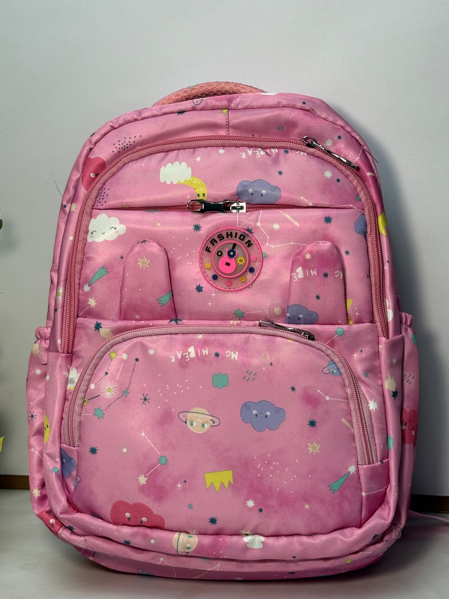 Galaxy Theme Cute Kids Backpack Bag