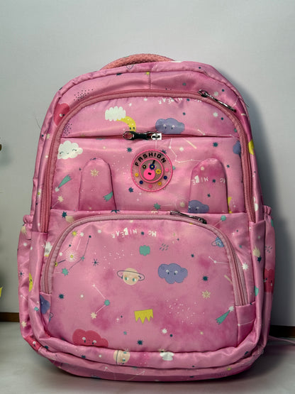 Galaxy Theme Cute Kids Backpack Bag