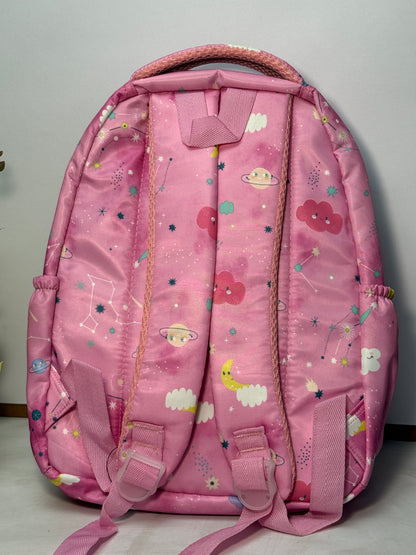 Galaxy Theme Cute Kids Backpack Bag