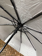 Elegant Floral 10-Ribs Folding Umbrella