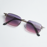 Metallic Frame New Vintage Stylish Sunglass