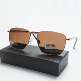 Trendy Tinted Rectangular Sunglasses