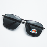 Trendy Tinted Rectangular Sunglasses