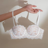 French Lace Style Half Cup Bra
