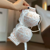 French Lace Style Half Cup Bra