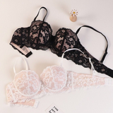 French Lace Style Half Cup Bra