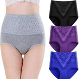 Comfortable High Waist Women's Underwear (Set of 3)