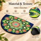 PatternNest Anti-Slip Door Mat