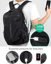 15 Inch USB Laptop Backpack