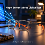 TR90 anti-blue myopia Optical Glass