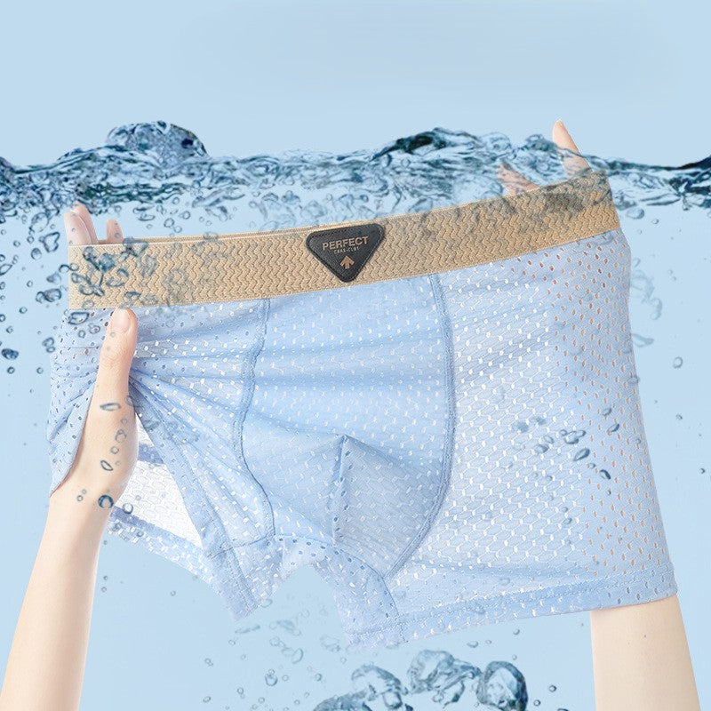 AirCool Ice Silk Breathable Underwear( set of 04)